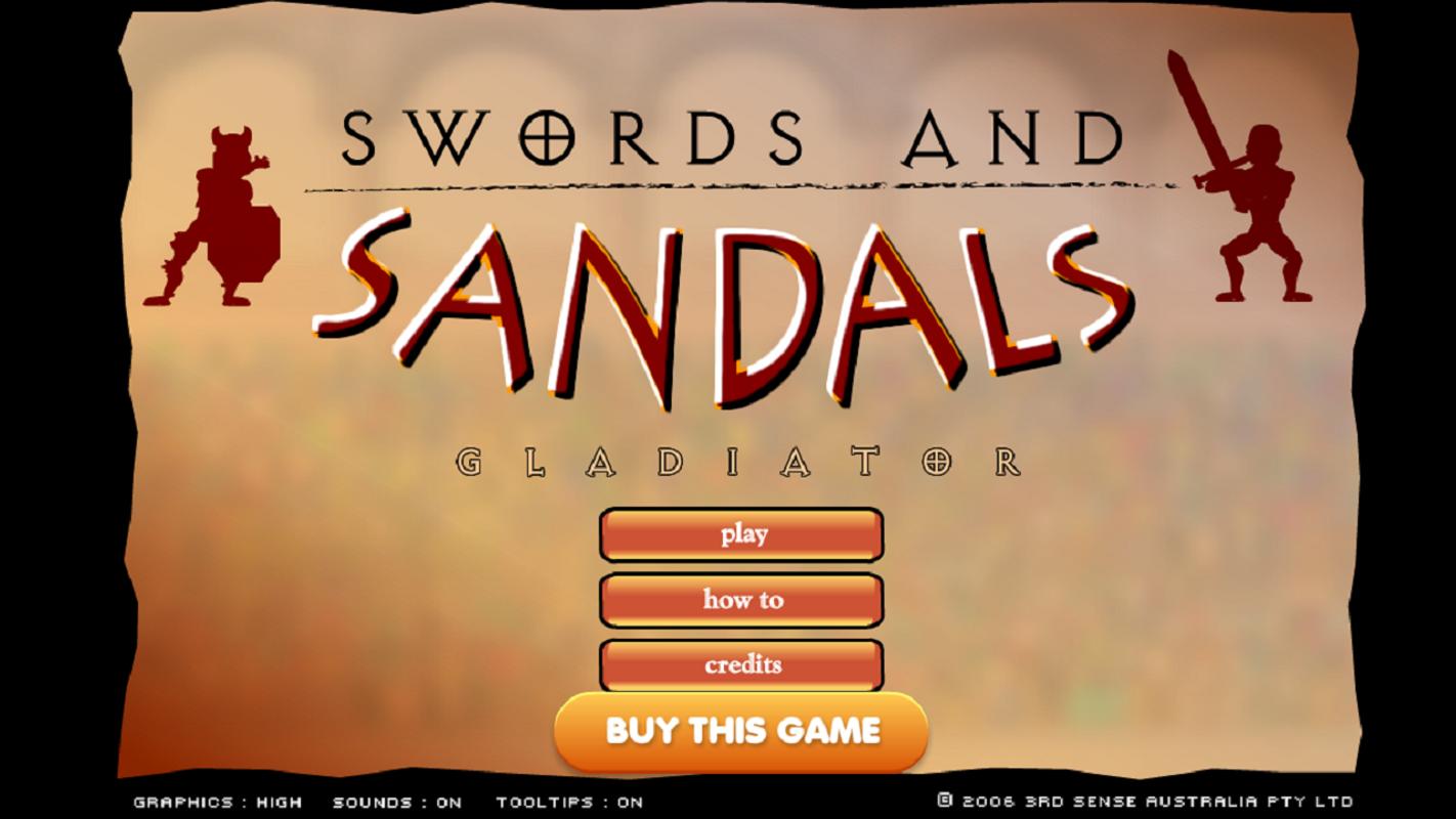 swords and sandals free download